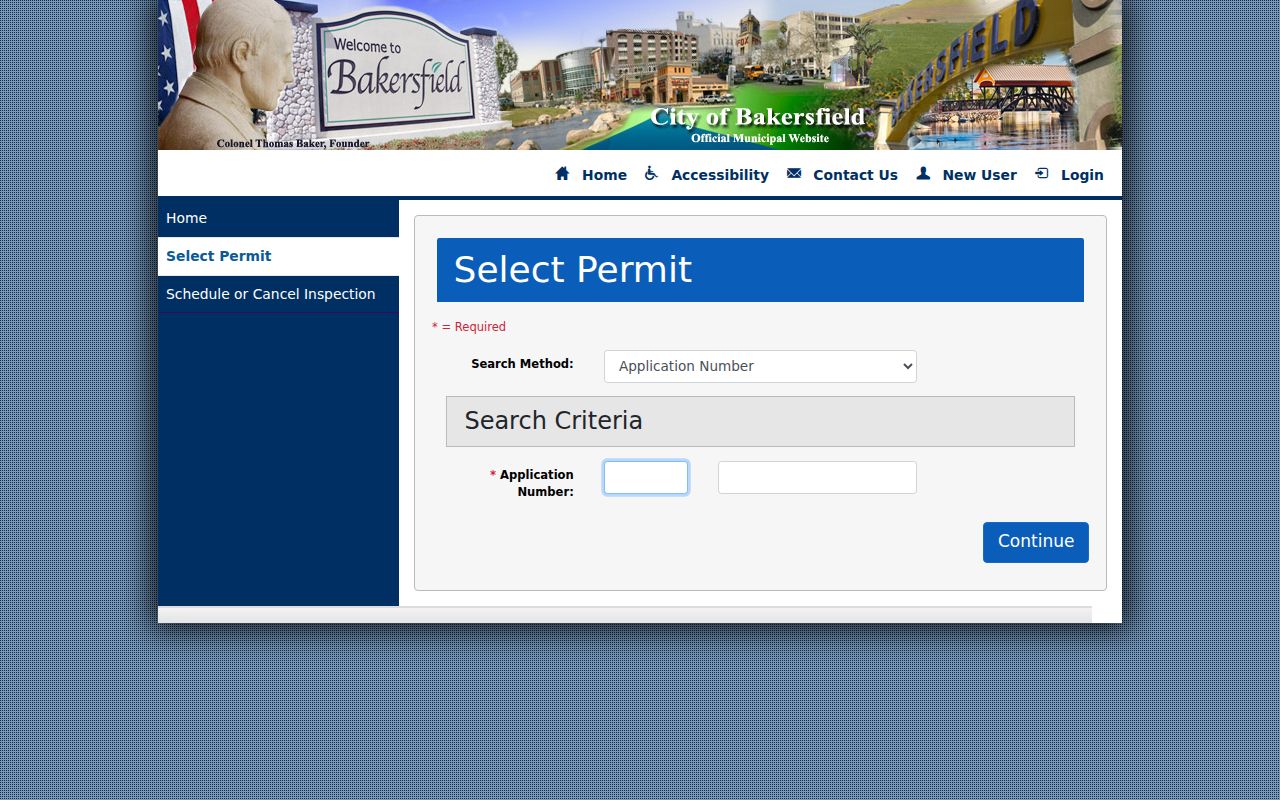 Kern County people directories Bakersfield building permit name search